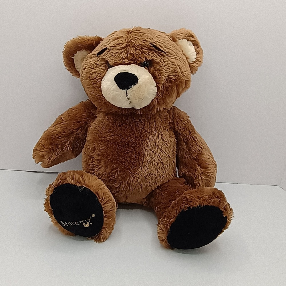14" 2009 Build a Bear BROWN Black Cream Plush Bearemy Bear B2